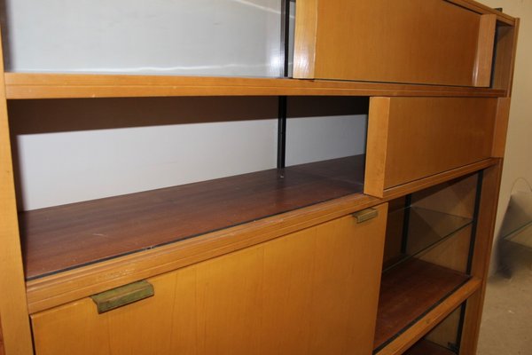 Bookcase with Secretaire by Georges Frydman for EFA, Circa 1960-BCR-900163