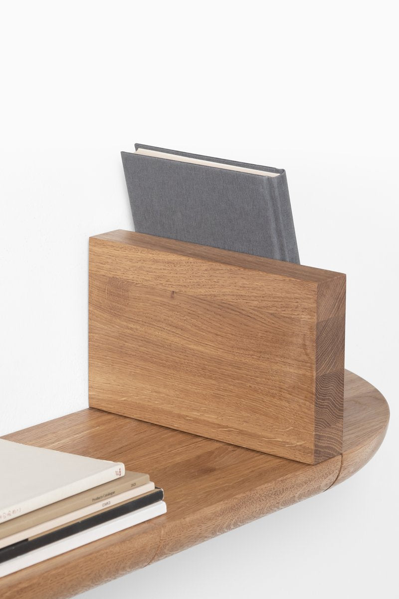 Bookend for Paragraph Shelf by etc.etc. for Emko