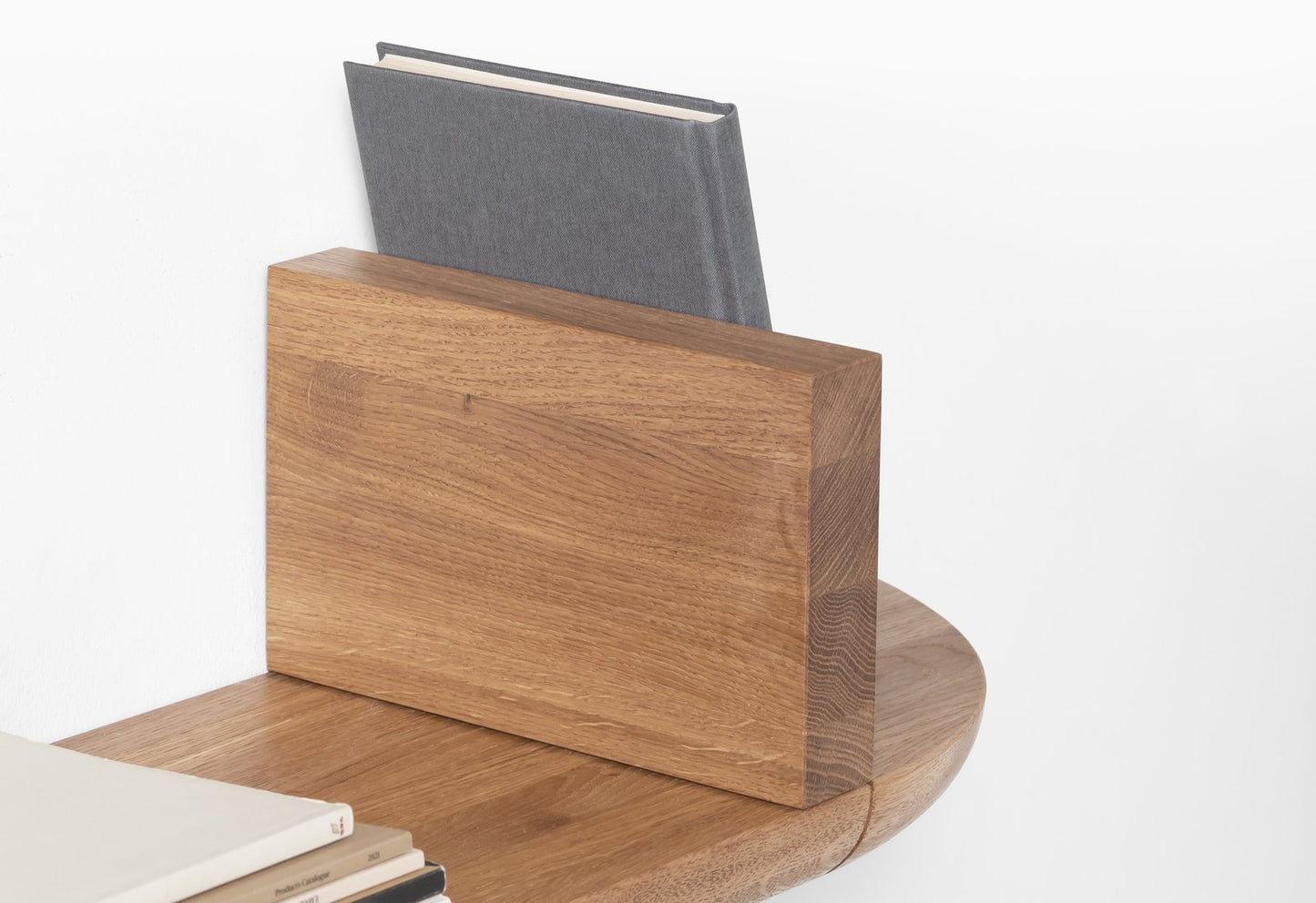 Bookend for Paragraph Shelf by etc.etc. for Emko