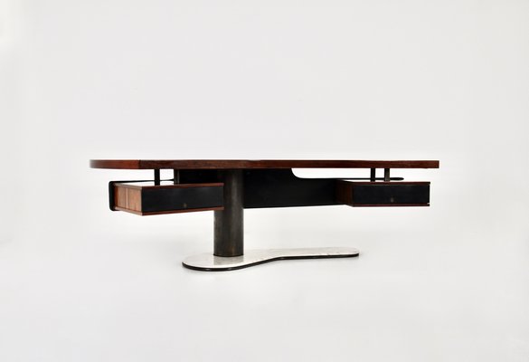 Boomerang Desk attributed to Renzo Schirolli, 1960s-HFM-1775474