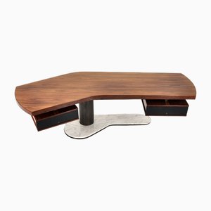 Boomerang Desk attributed to Renzo Schirolli, 1960s-HFM-1775474