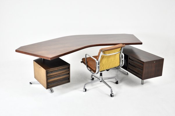 Boomerang Desk by Osvaldo Borsani for Tecno, 1960s-HFM-2035491