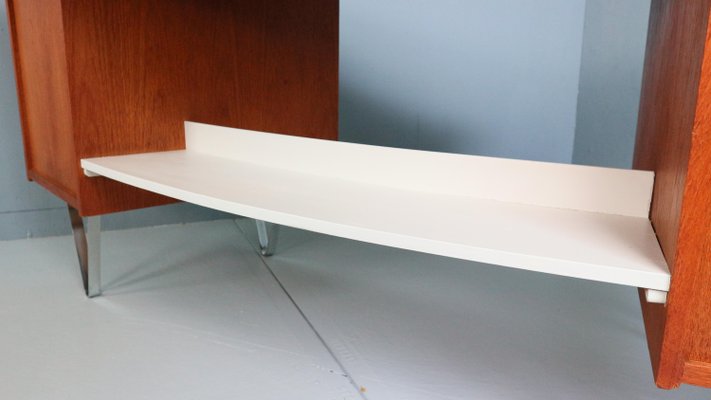 Boomerang Desk with Triangle Legs by Cees Braakman for Pastoe, 1950s-DT-2026234