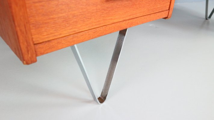 Boomerang Desk with Triangle Legs by Cees Braakman for Pastoe, 1950s-DT-2026234