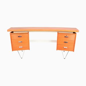 Boomerang Desk with Triangle Legs by Cees Braakman for Pastoe, 1950s-DT-2026234