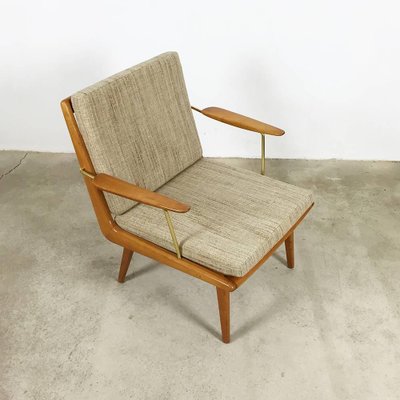 Boomerang Easy Chair by Hans Mitzlaff for Eugen Schmidt, Germany, 1950s-QZ-1156891