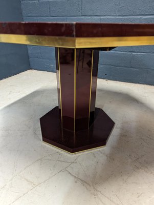 Bordeaux Lacquer Table by Eric Maville-HLV-1789574