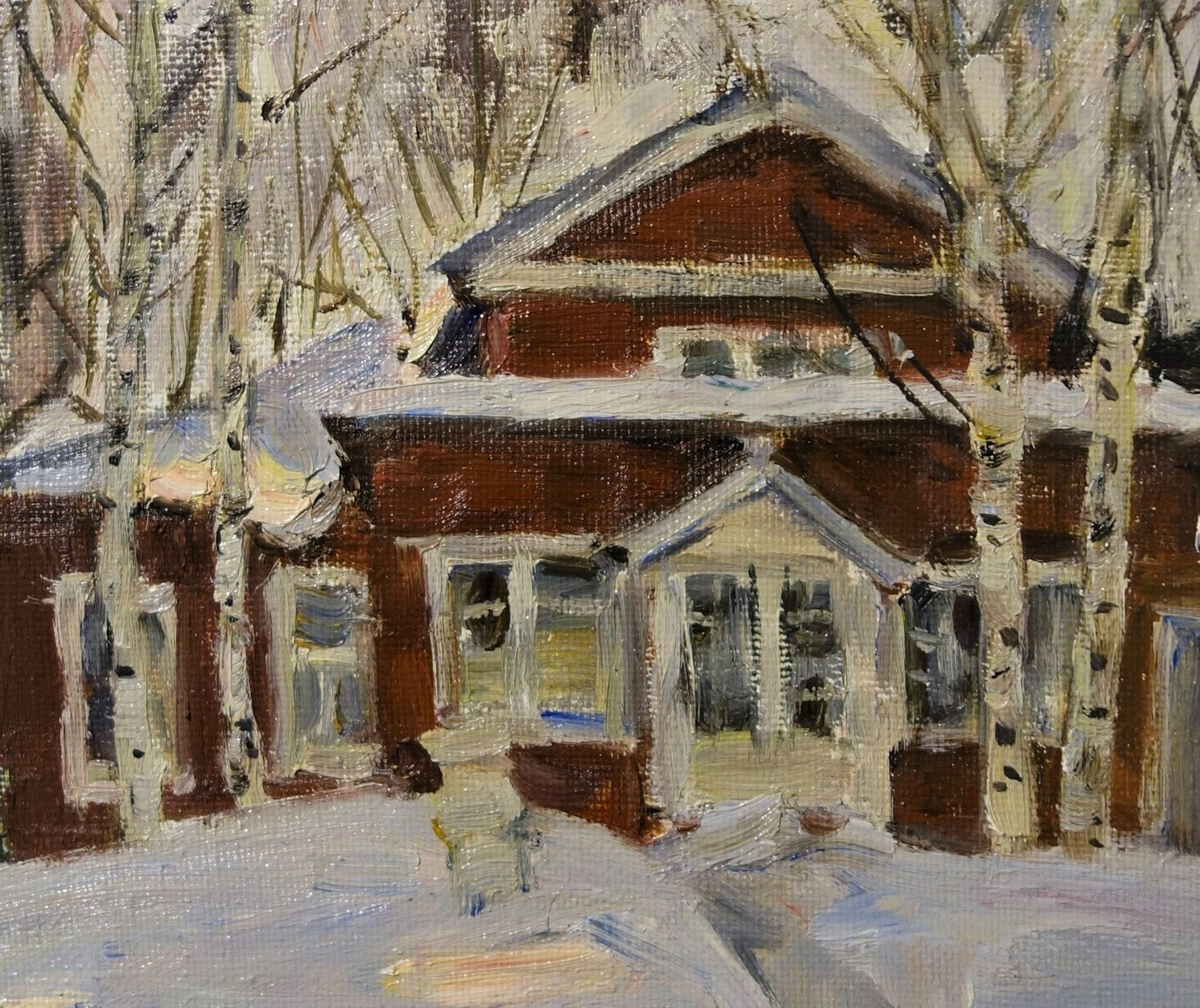 Boris Lavrenko, Red House Snow, 1989