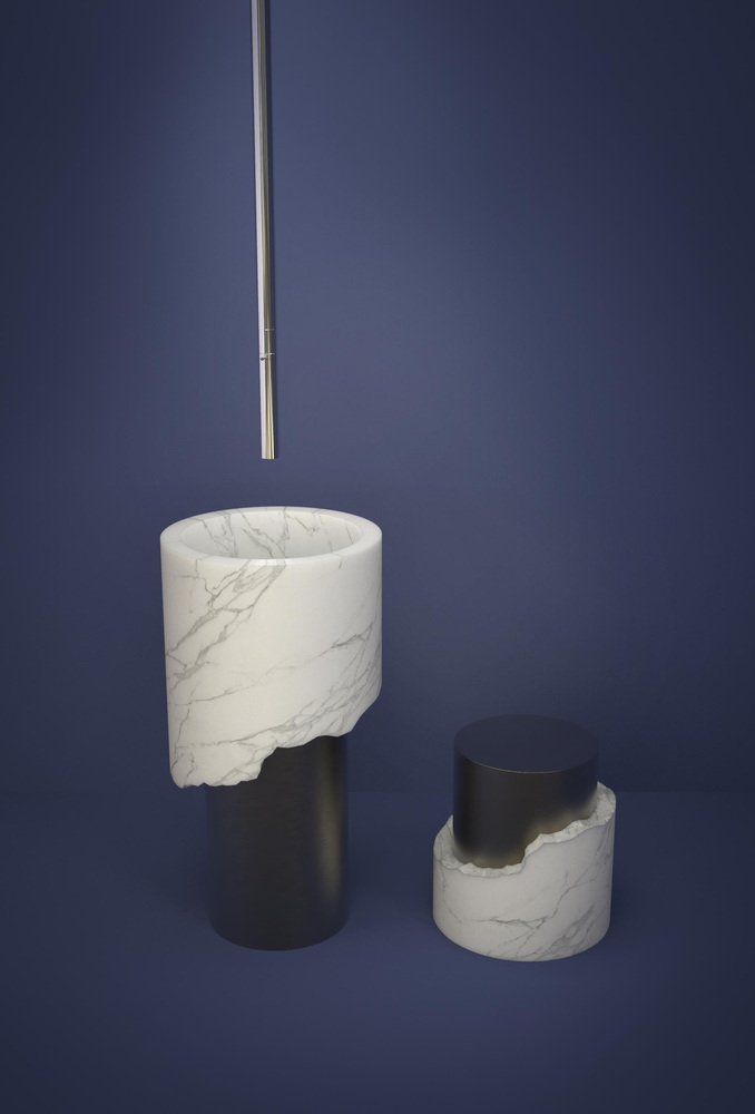 Boris Washbasin by Marmi Serafini