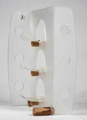 Bottle Rack Stand in Acrylic Glass from Guzzini, 2000s-RAQ-1360597