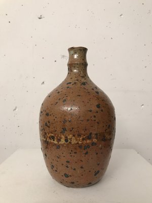 Bottle Vase in Sandstone Pyrity by Vasil Ivanov, 1960s-VAM-1009559