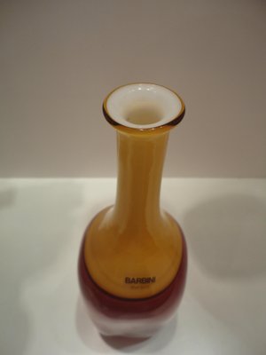 Bottle Vases by Alfredo Barbini for Barbini Murano, 1970s, Set of 2-VIB-694789