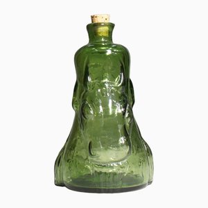 Bottle with Woman and Bull Decoration by Erik Höglund from Boda, 1960s-SGX-1747143