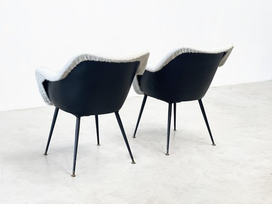 Boucle Lounge Easy Chairs, 1970s-XLH-1778330