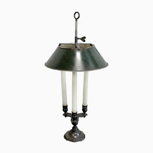 Bouillotte Style Lamp in Bronze, Early 20th Century-RVK-1016316