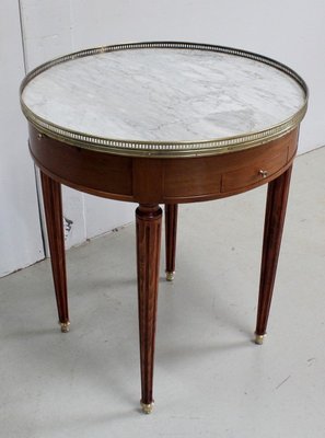 Bouillotte Table in Mahogany in the Style of Louis XVI, Early 20th Century-RVK-925302