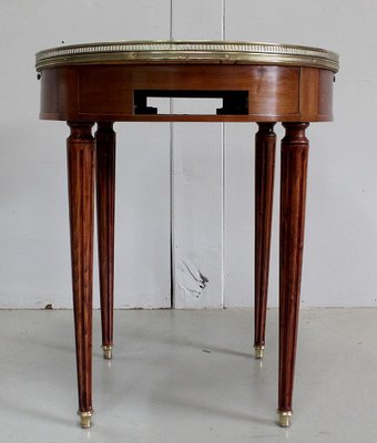 Bouillotte Table in Mahogany in the Style of Louis XVI, Early 20th Century-RVK-925302