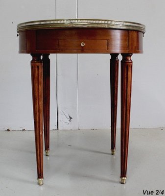 Bouillotte Table in Mahogany in the Style of Louis XVI, Early 20th Century-RVK-925302