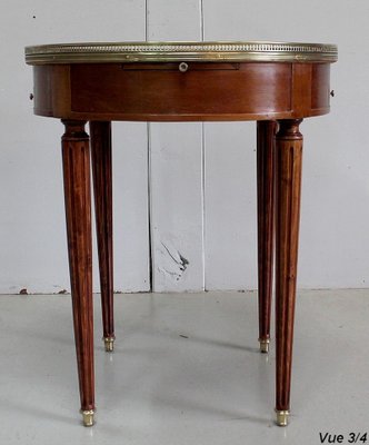 Bouillotte Table in Mahogany in the Style of Louis XVI, Early 20th Century-RVK-925302