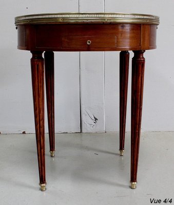 Bouillotte Table in Mahogany in the Style of Louis XVI, Early 20th Century-RVK-925302