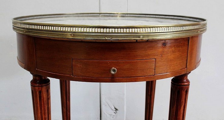 Bouillotte Table in Mahogany in the Style of Louis XVI, Early 20th Century-RVK-925302