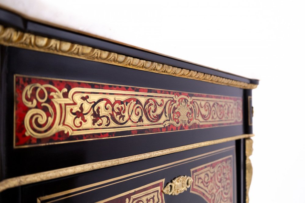 Boulle Chest of Drawers, France, 1860s