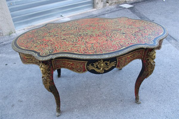 Boulle Desk, France, 1860s-EH-1811374