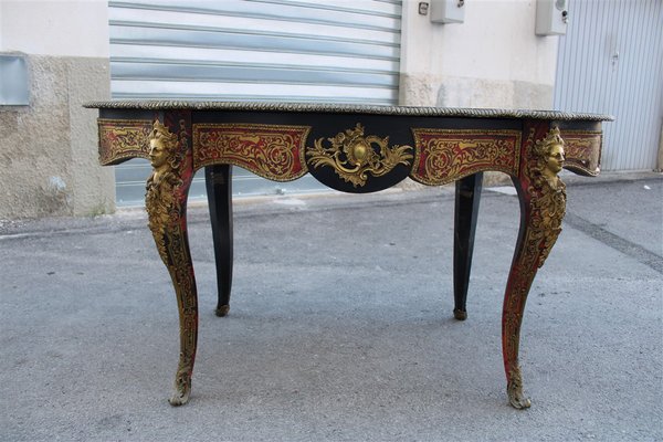 Boulle Desk, France, 1860s-EH-1811374