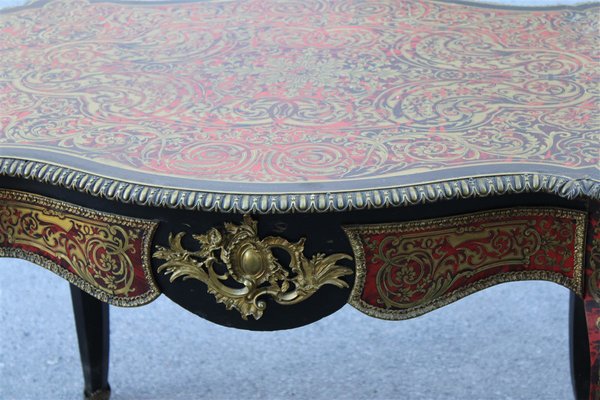 Boulle Desk, France, 1860s-EH-1811374