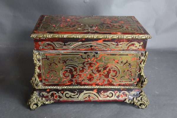 Boulle Marquetry Music Box-WSV-1791761