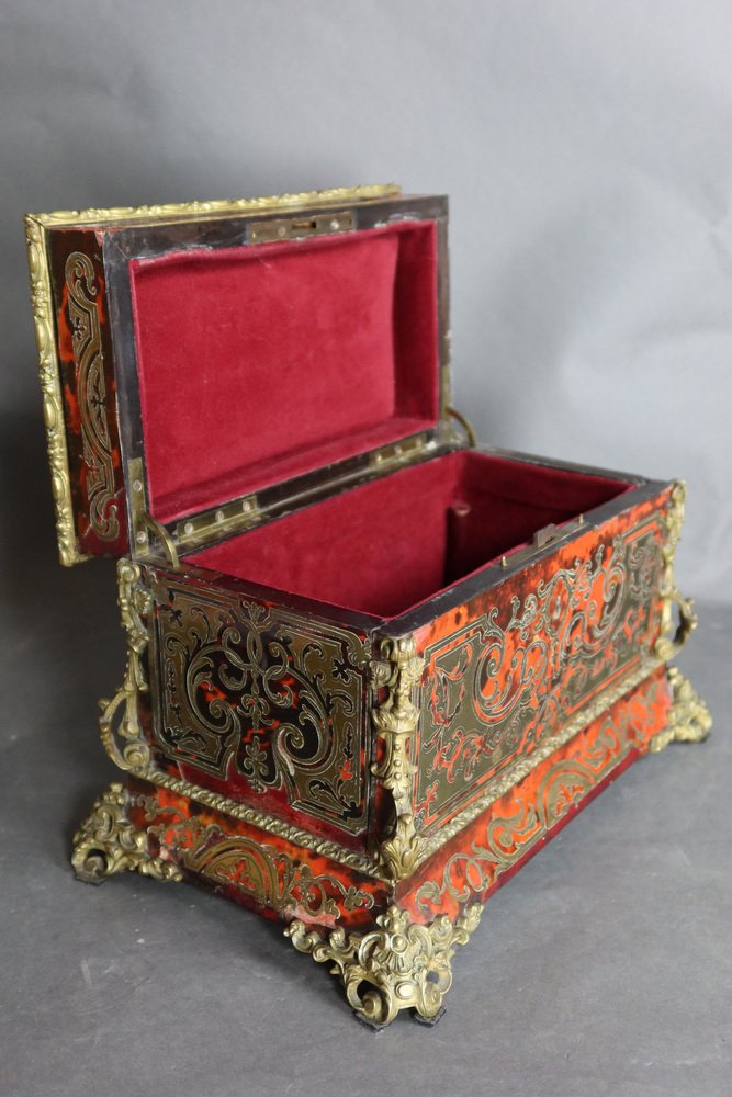 Boulle Marquetry Music Box