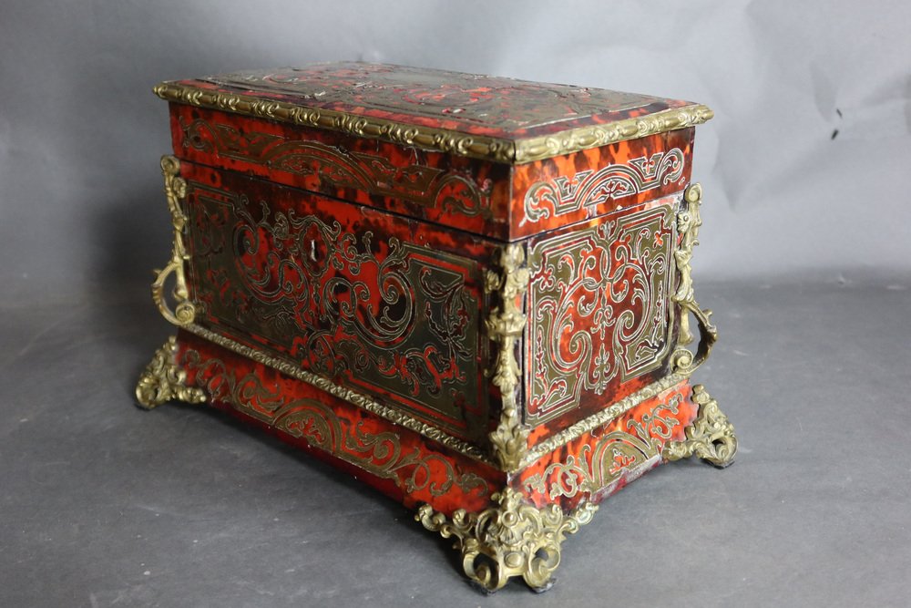 Boulle Marquetry Music Box