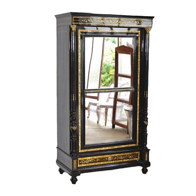 Boulle Technique Bookcase in the Style of Makart-KGI-940972