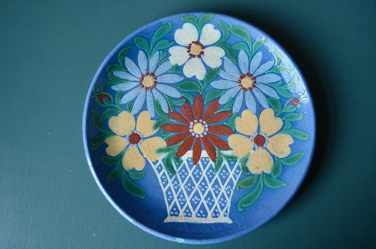 Bouquet Dish by Jean Gallon in Suffenheim, 1920s