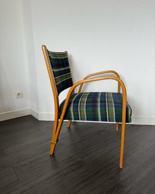 Bow Wood Armchair attributed to Hugues Steiner, 1950s, Set of 2-OJI-2016615