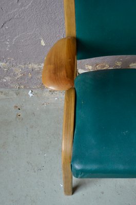 Bow Wood Lounge Chair from Steiner, 1950s-AIU-883079