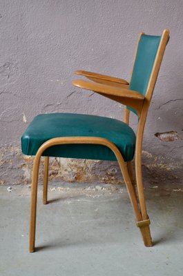 Bow Wood Lounge Chair from Steiner, 1950s-AIU-883079