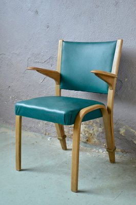 Bow Wood Lounge Chair from Steiner, 1950s-AIU-883079