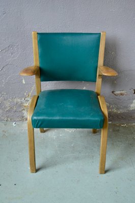 Bow Wood Lounge Chair from Steiner, 1950s-AIU-883079