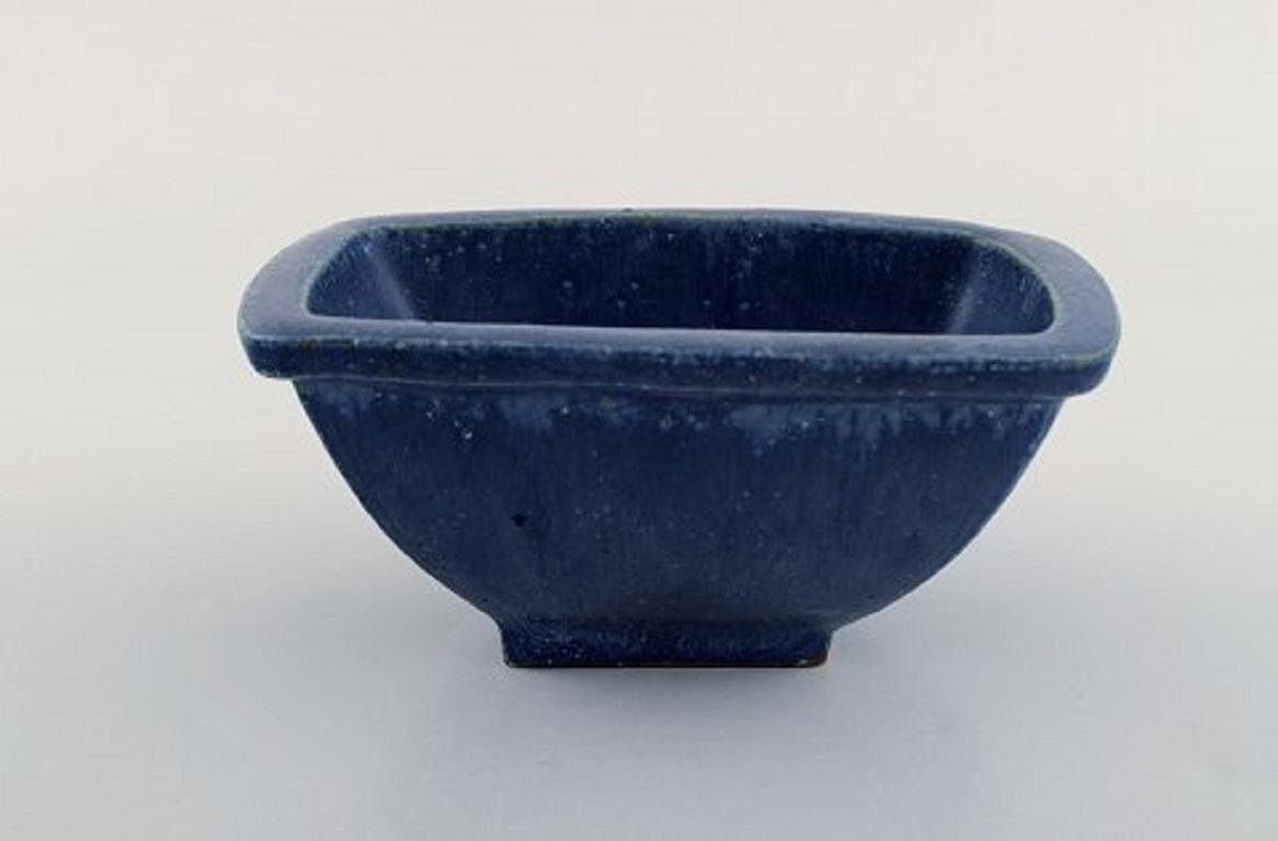 Bowl in Glazed Ceramic Model Number 191 by Arne Bang, 1940s