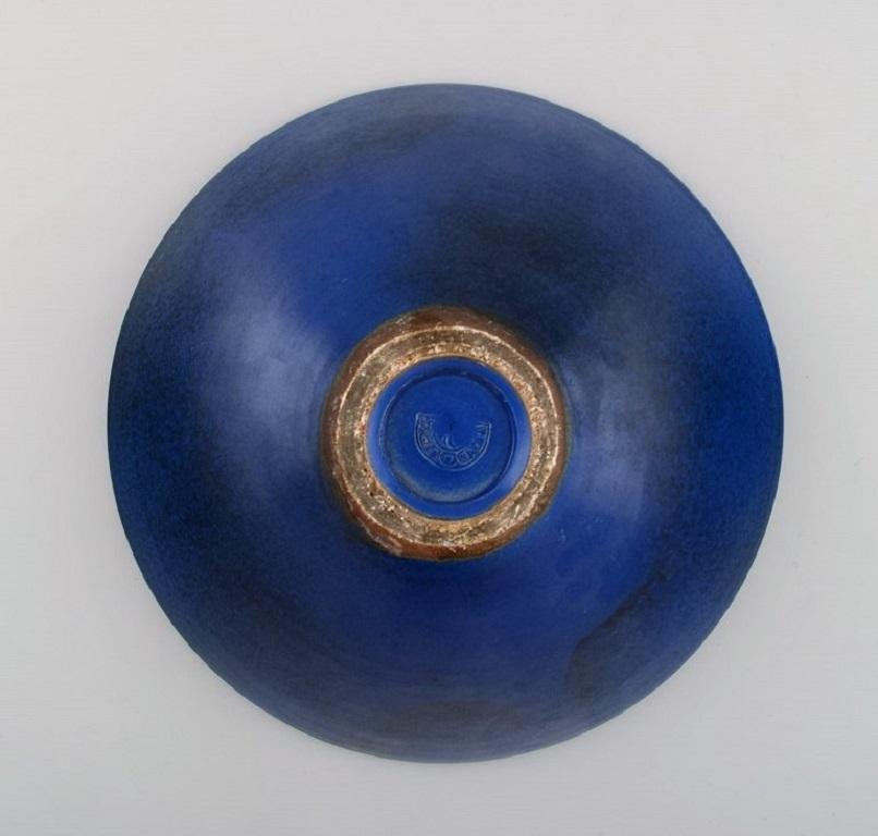 Bowl in Glazed Stoneware by Suzanne Ramie for Atelier Madoura