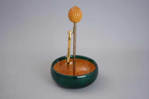 Bowl with Nutcracker by Aldo Tura for Macabo, 1960s-XNJ-1424684