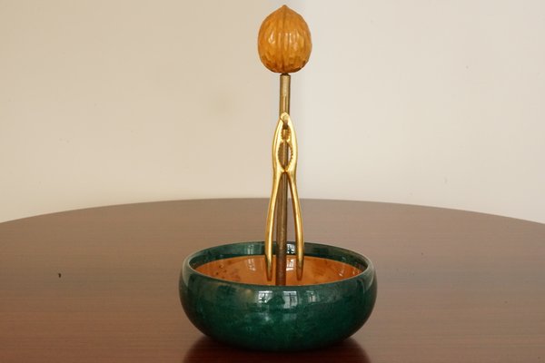 Bowl with Nutcracker by Aldo Tura for Macabo, 1960s-XNJ-1424684