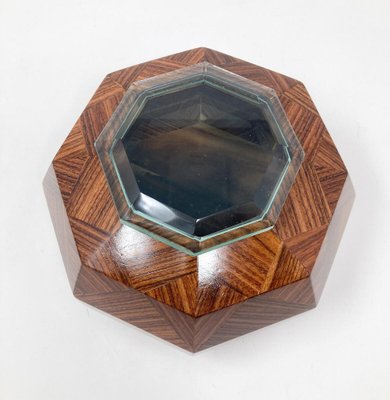 Box in Wood and Glass from Fontana Arte, 1940s-FGA-1770724