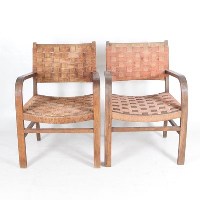 Braided Rope Armchairs, 1960s, Set of 2-DSC-1766272