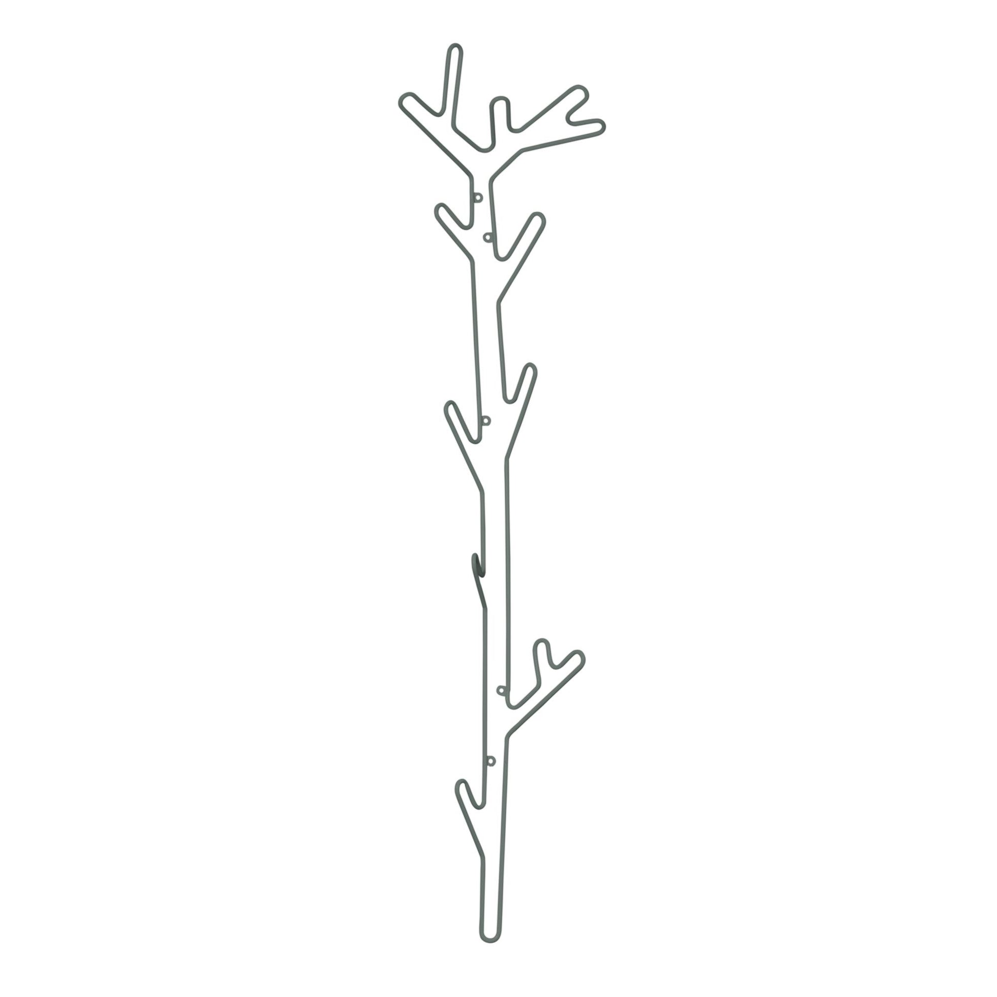 Branch Coat Rack by Maze #Grey-green