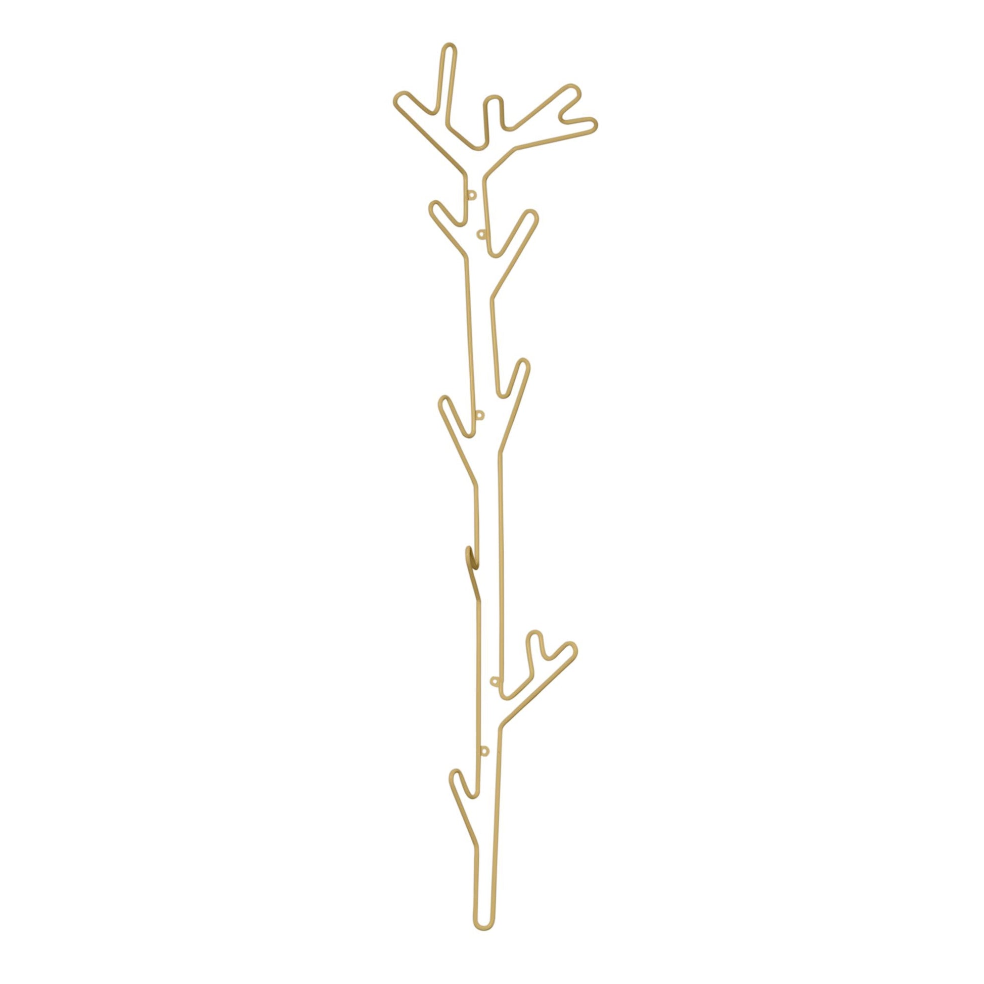 Branch Coat Rack by Maze #Ocher Yellow