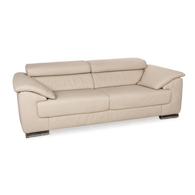 Brand Blues Leather 2-Seater Sofa from Ewald Schillig-RQW-2016699