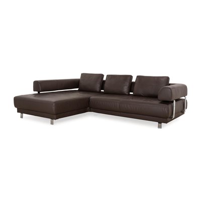 Brand Face Leather Corner Sofa from Ewald Schillig-RQW-2016697