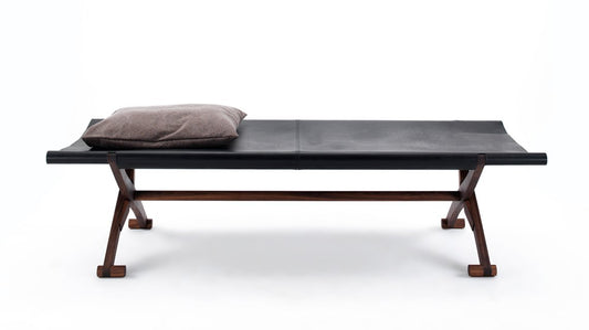 Branda Leather Bench by Enrico Tonucci for Tonucci Manifestodesign